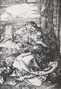 Albrecht Durer The Madonna with the pear oil painting on canvas